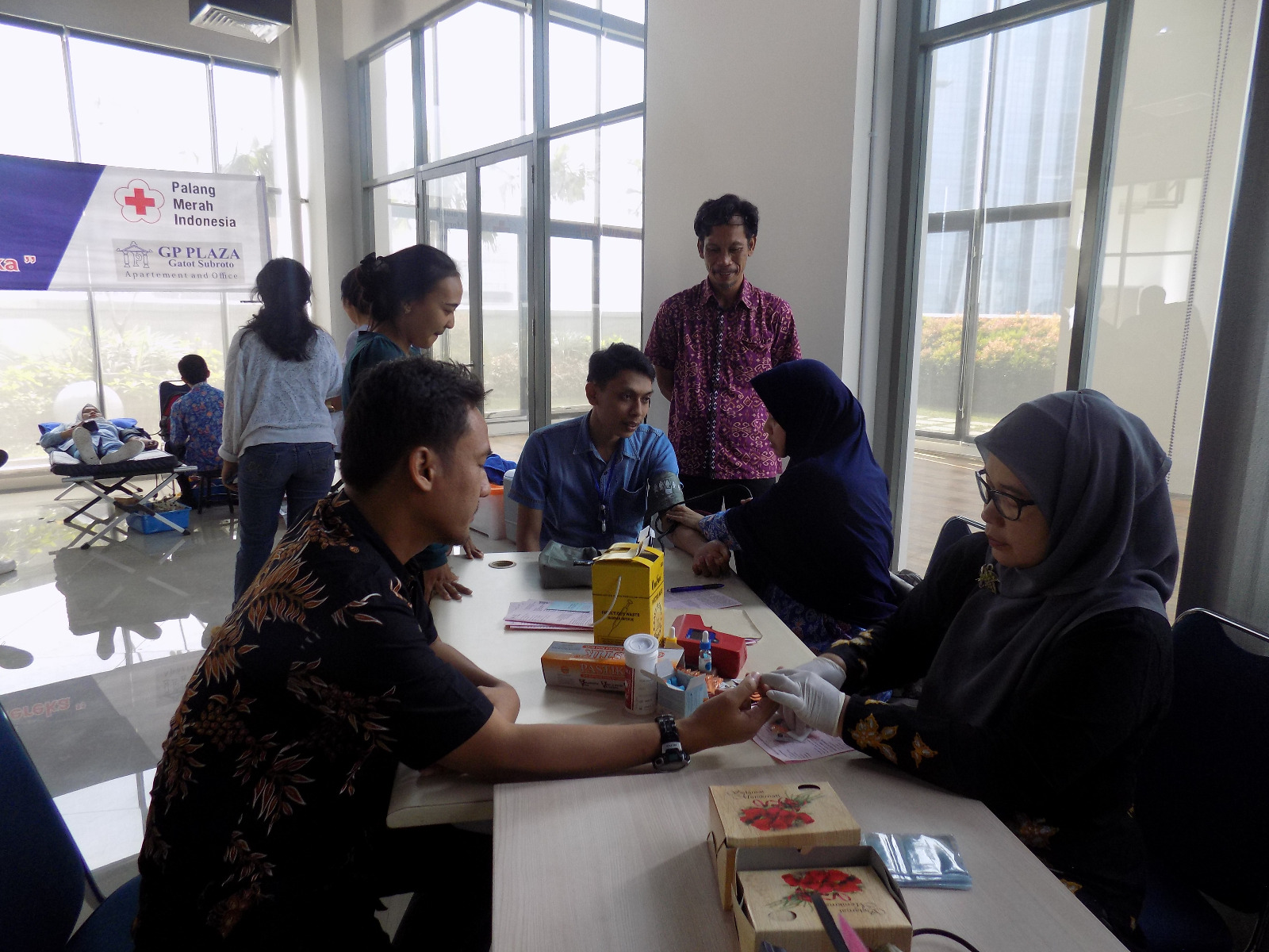 Donor darah bersama PMI